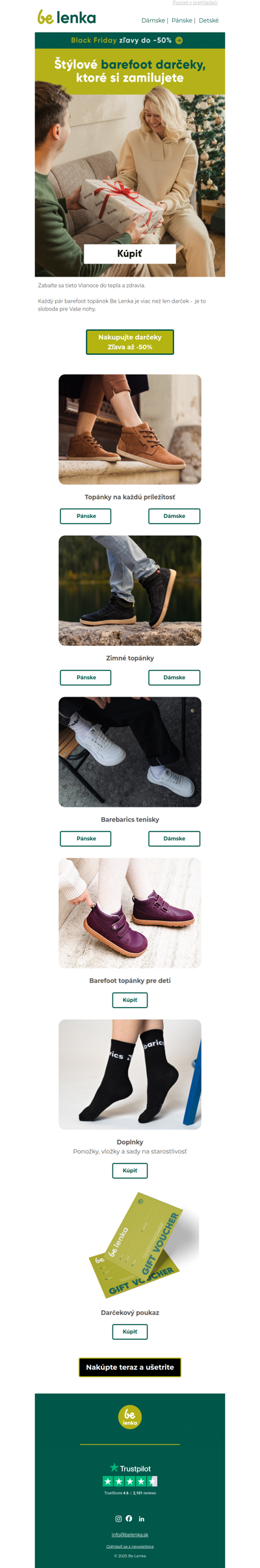 🎁 Štýlové barefoot darčeky, ktoré si zamilujete