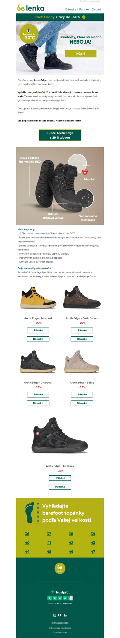 🥾 Barefoot topánky stvorené do extrémov (teraz v Black Friday akcii)