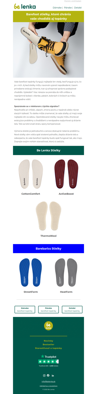 Môžu staré stielky negatívne vplývať na držanie tela a zdravie vašich nôh?