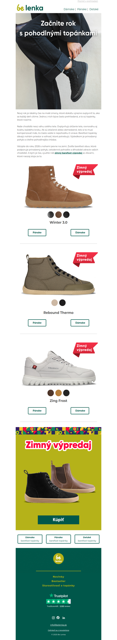 Nový rok, nový skvelý pocit z chôdze. Začnite od topánok 👣