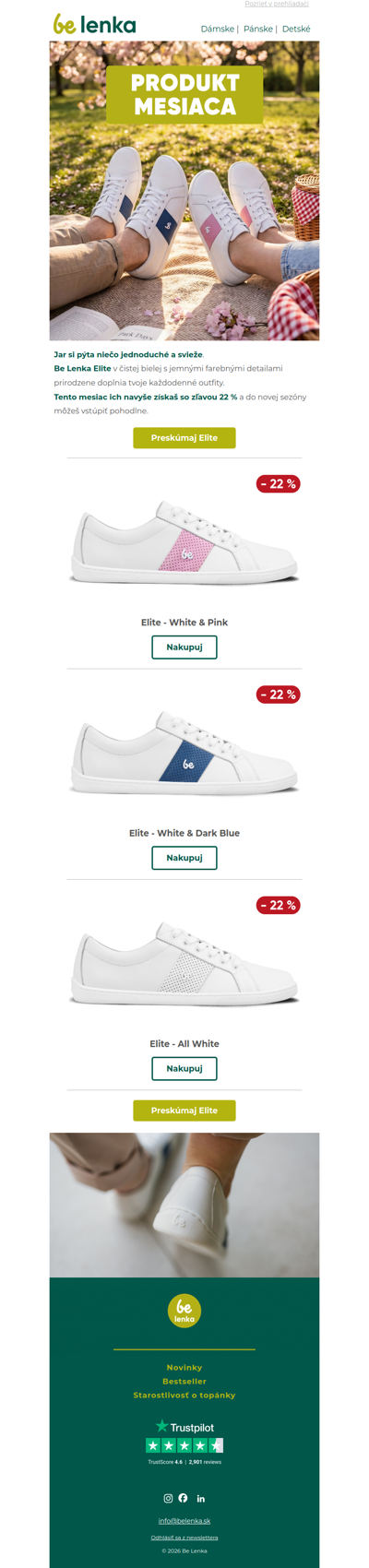 Pohodlie stvorené na jar