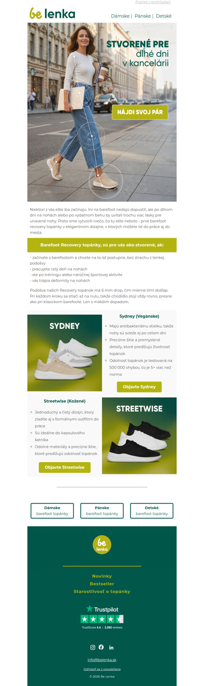 ✨ Predstavujeme úplne prvé barefoot recovery topánky