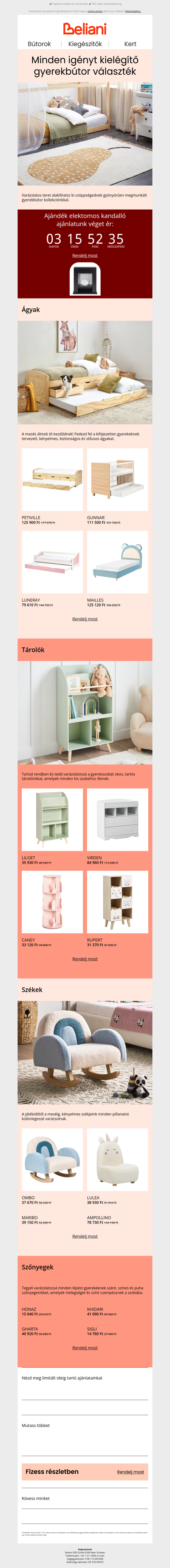 Fedezd fel gyerekbútor kínálatunkat 🧸