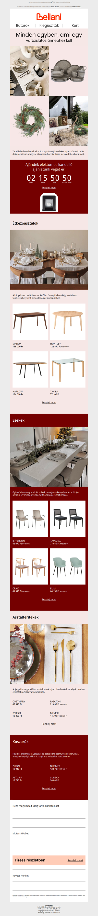 Teremts tökéletes hangulatot az ünnepek alatt 🎄🌟