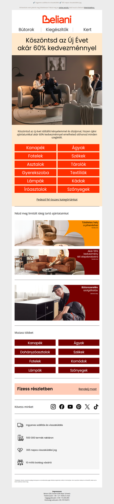 Boldog Új Évet akár 60% kedvezménnyel 🎇🎆🎉