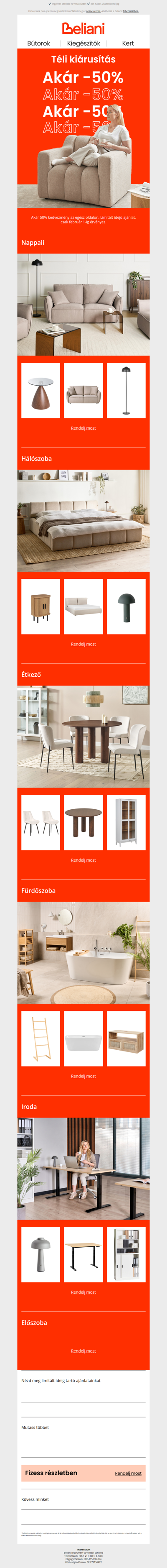 Akár -50% az egész oldalon: Utolsó hét 💥