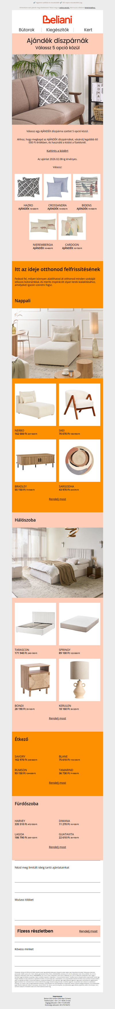 Ajándék díszpárna szett: válassz 5 opció közül 🎁