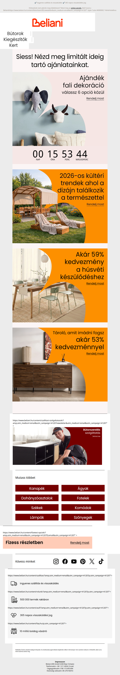 Emlékeztető a múlt heti ajánlatainkról