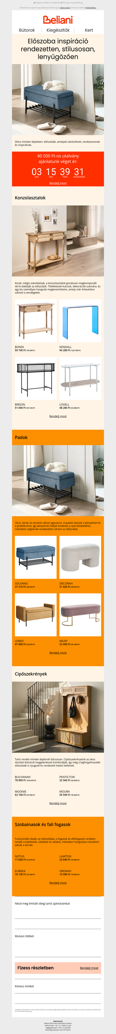 Frissítsd fel előszobádat okos és stílusos megoldásokkal ✨