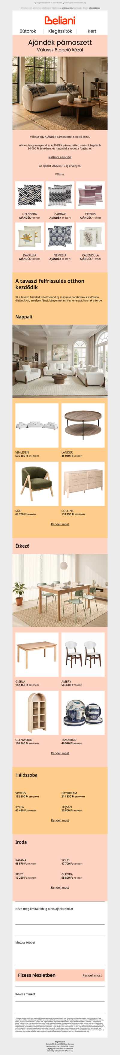 Ajándék párnaszett: Válassz 6 opció közül 🎁