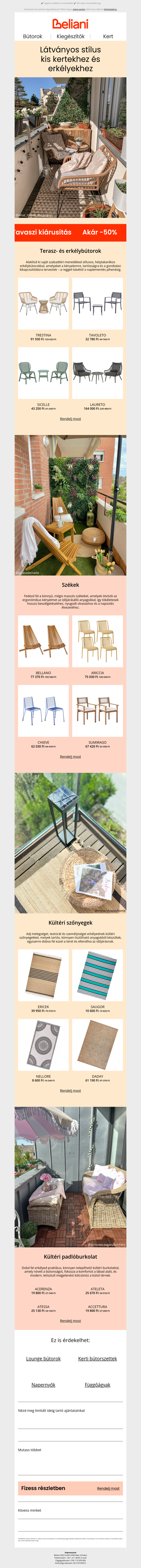 Alakítsd erkélyed saját menedékké 🍹🍉☀️