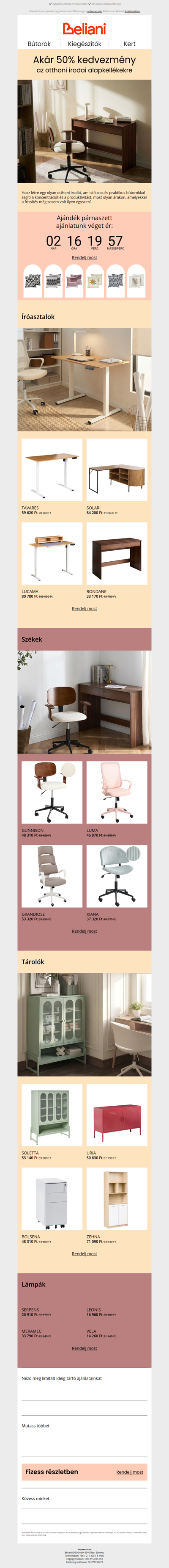 Frissítsd fel munkatered akár 50% kedvezménnyel 🖥️✨