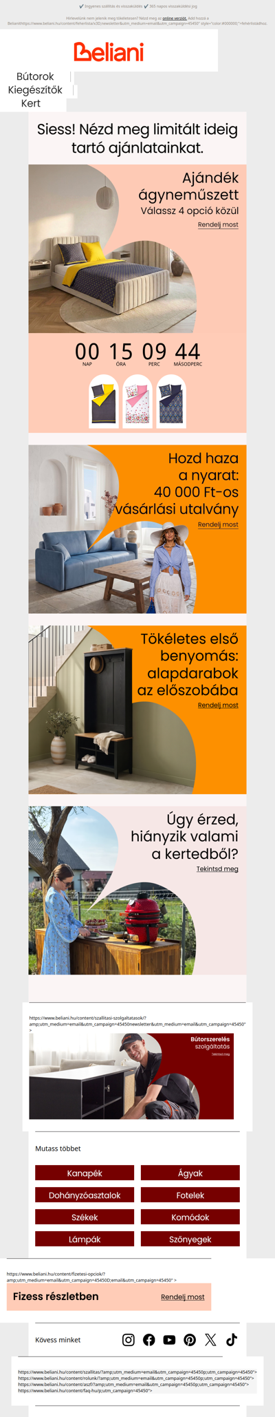 Emlékeztető a múlt heti ajánlatainkról