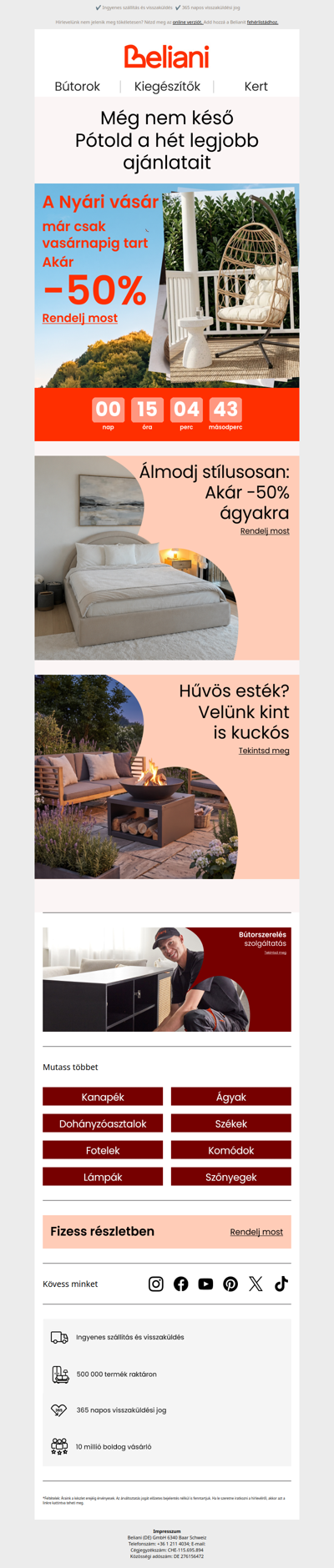 Egy utolsó pillantás e heti ajánlatainkra