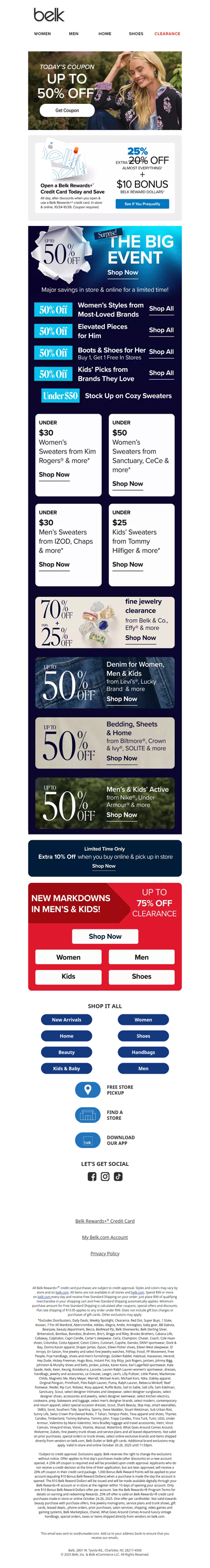 Win the weekend 🏆 The Big Event has new looks for everyone