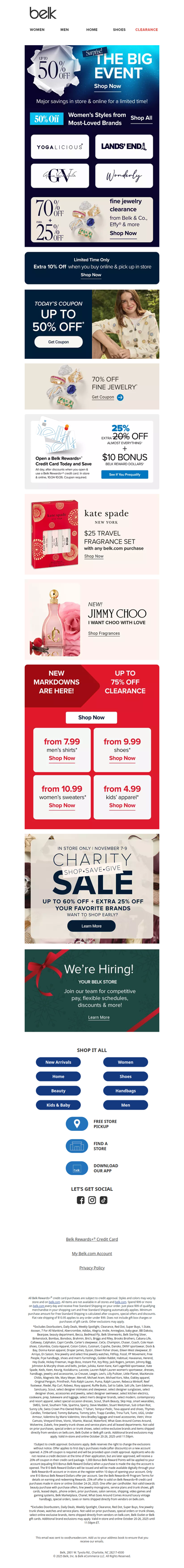 Our best savings 💌 Your coupon The Big Event & more