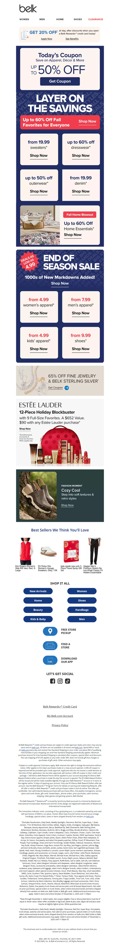 Fall into savings 🍁 Up to 60% off seasonal styles