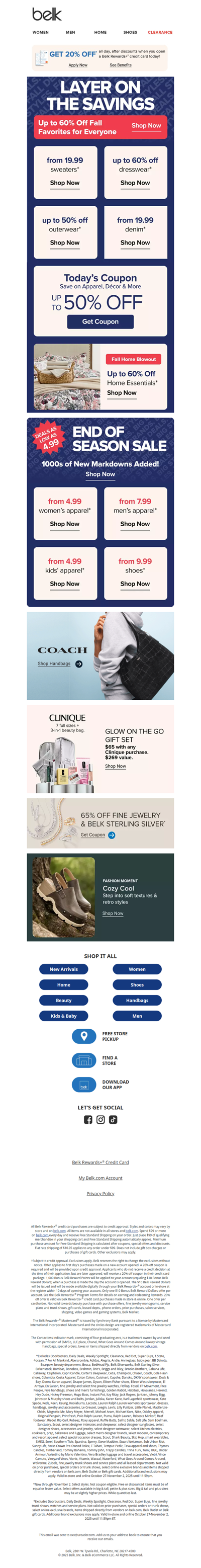 November's here 🍂 Start saving with up to 60% off