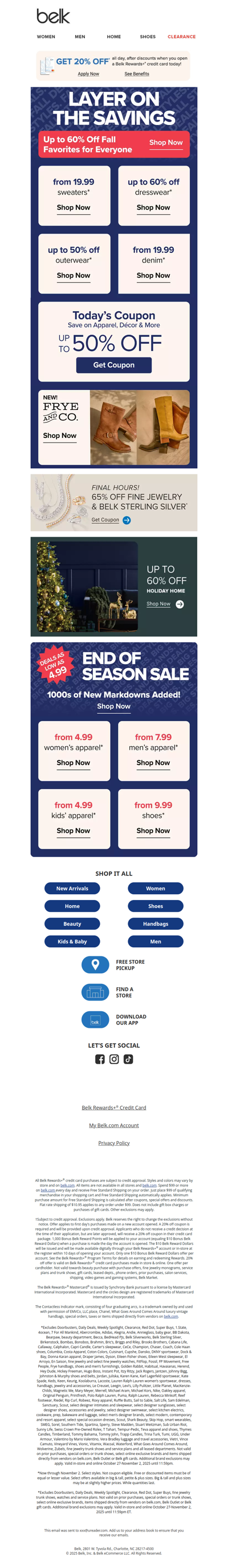 Final hours 😬 Up to 60% off ends soon