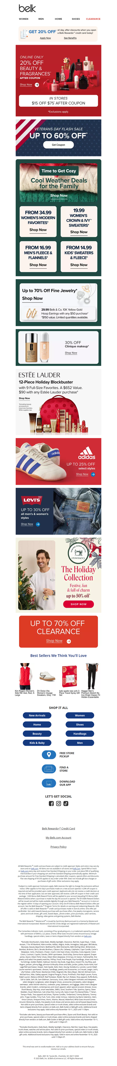 Two days only ✌️ Take 20% off beauty & fragrances