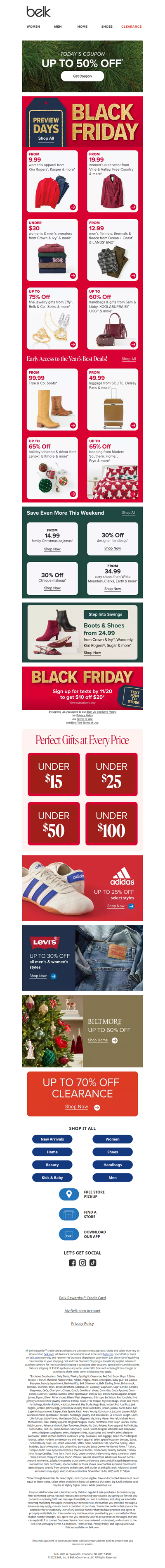 DEALS FROM 9.99 😎 Don’t miss Black Friday Preview Days