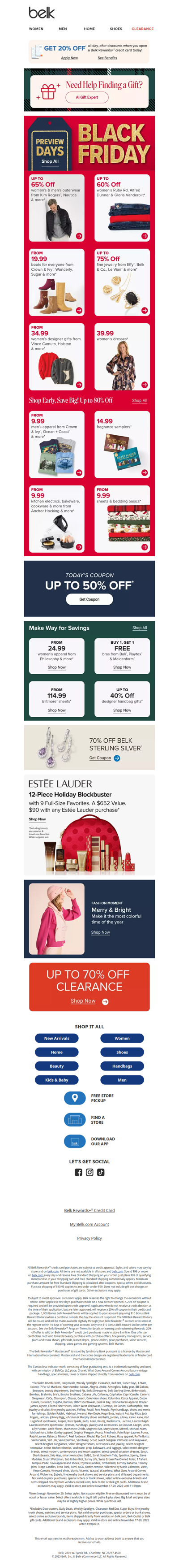 Gifts from 9.99? Yep! 💝 Shop Black Friday Preview Days now