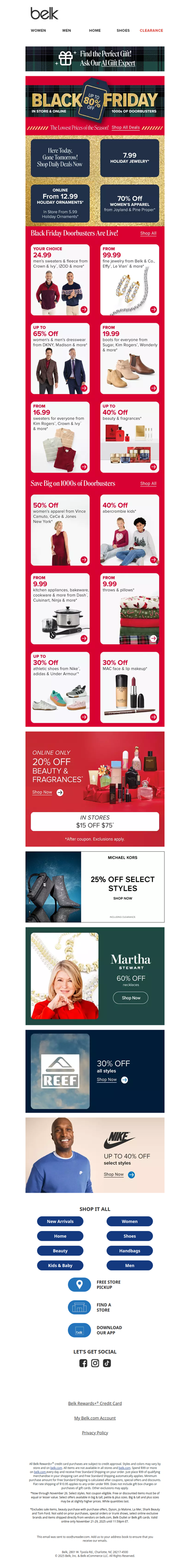 Go on a Doorbuster shopping spree 🛍