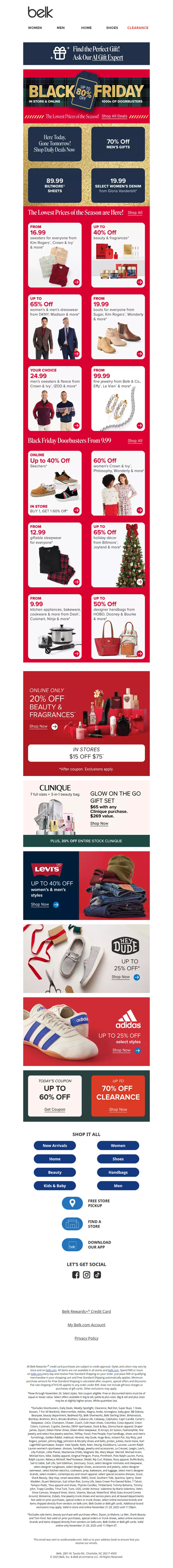 Don’t miss out on gifts from 9.99 🎁