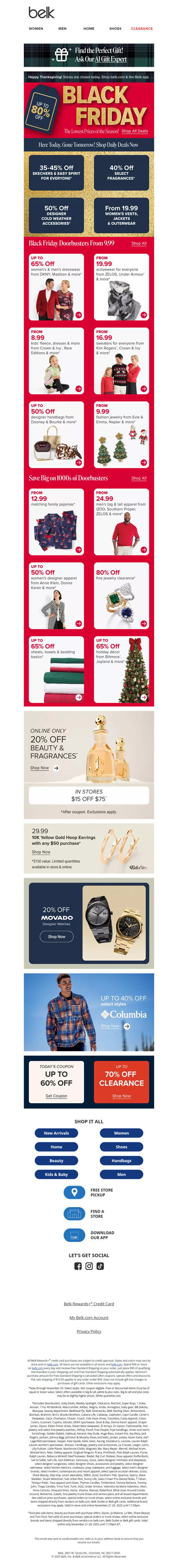 Save room for Black Friday deals 🛍️🦃