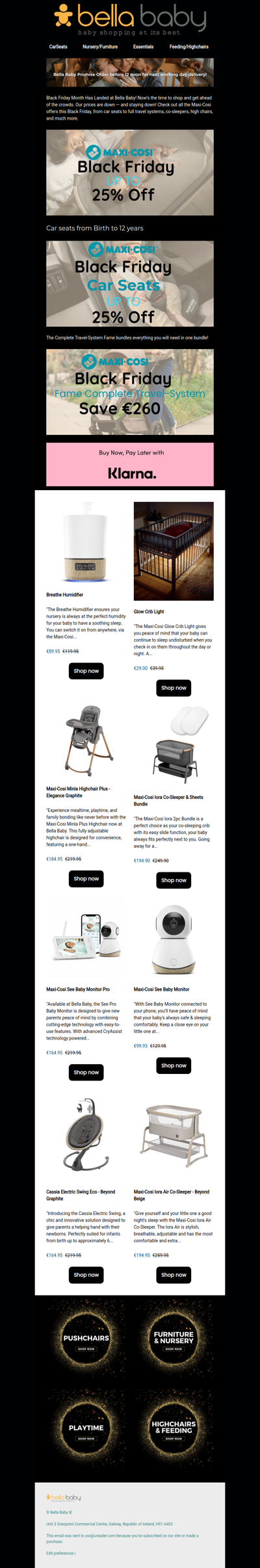 🖤 BLACK FRIDAY Magic with Maxi Cosi Savings 🖤