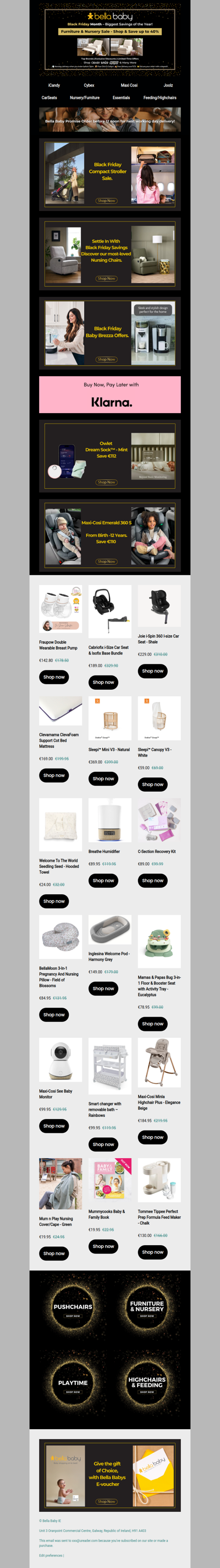 🖤Don't walk RUN to Bella Baby This Weekend!!!!!