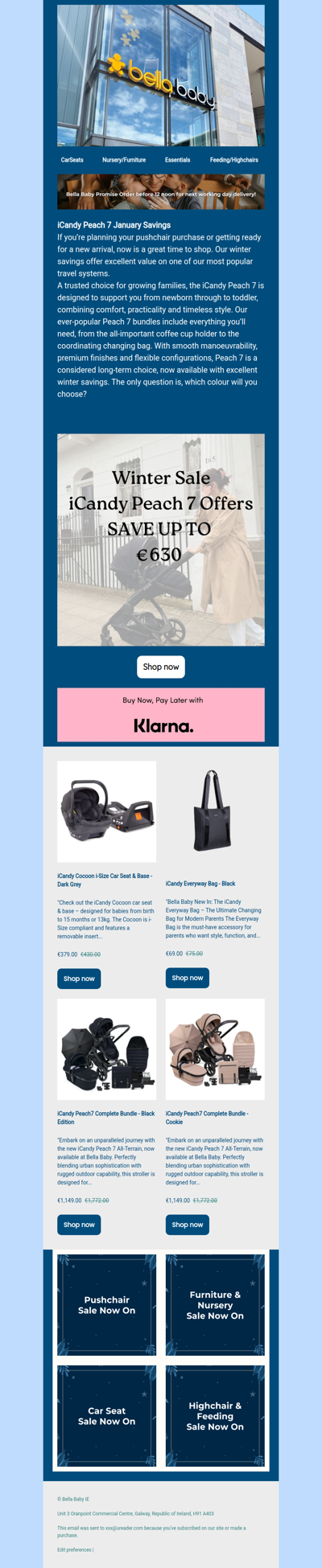 Save up to €630 on our most loved travel system