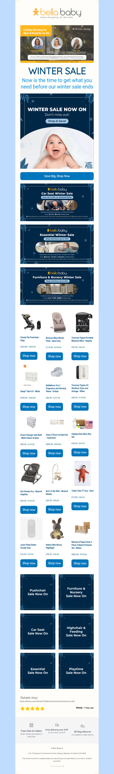 Complete your baby checklist today! ✅ and Save