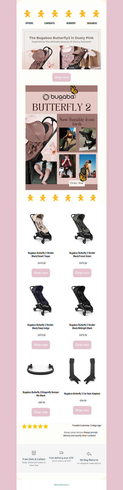 👀Look what has just landed?? 👀 Dusty Pink  Bugaboo Butterfly2 💓