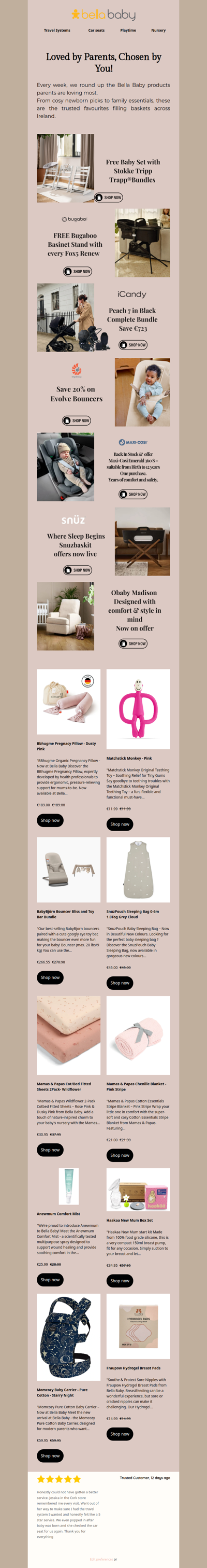 Spring Savers and Best Sellers inside