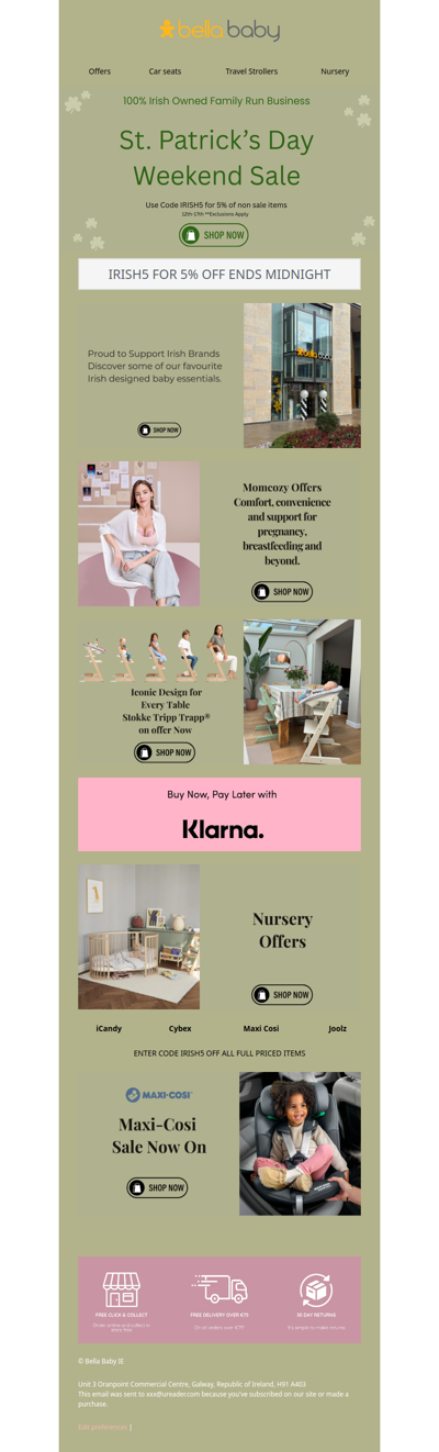 DISCOUNT CODE ENDS TONIGHT