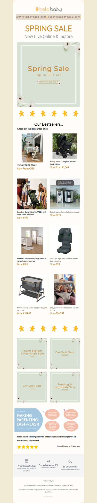 💛Spring into Savings – Shop Our Spring Sale Now! 💛