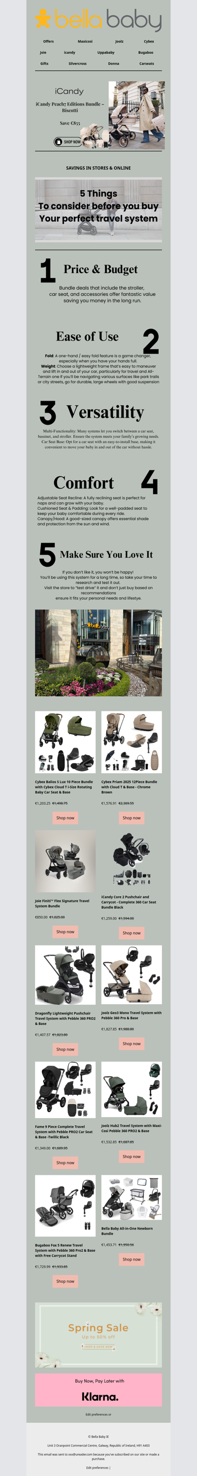 5 Things to Consider Before Purchasing your Travel System!