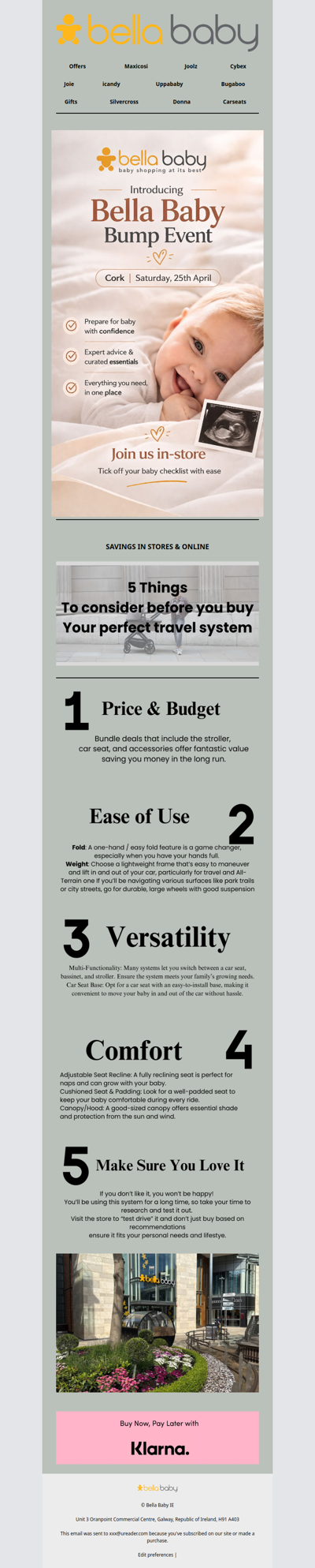 5 Things to Consider Before Purchasing your Travel System!