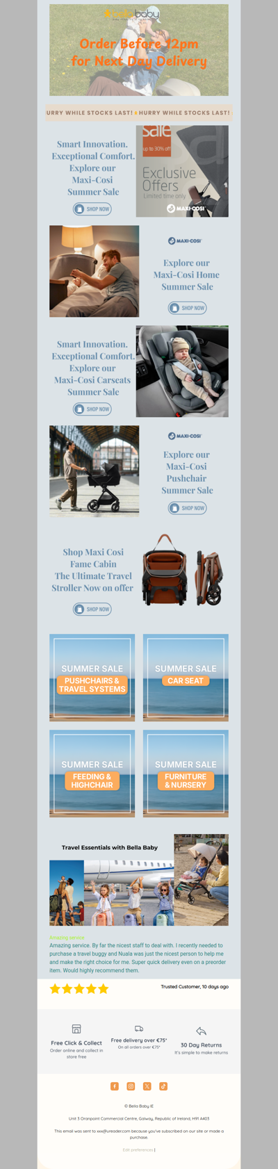 MAXI COSI OFFERS Save up to 40% OFF