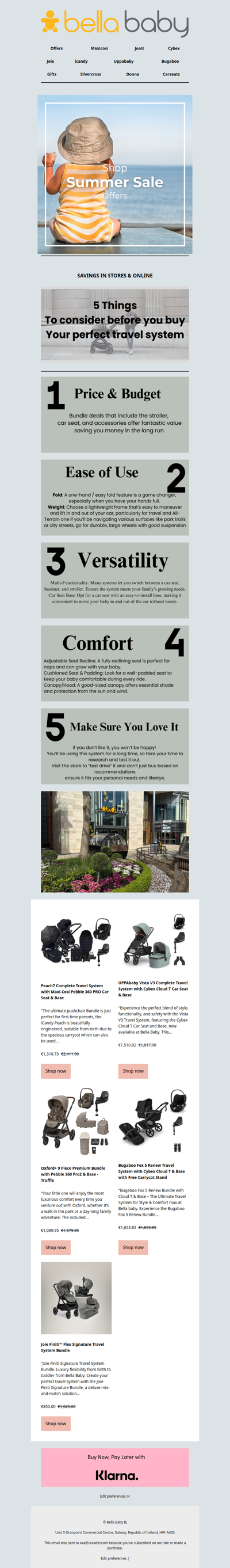 5 Things to Consider Before Purchasing your Travel System!