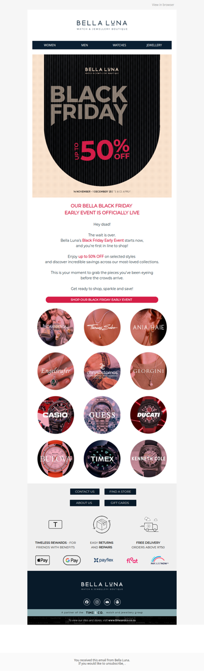 📢 It’s Here, Dsad 💌 Early Access up to 50% Starts Now