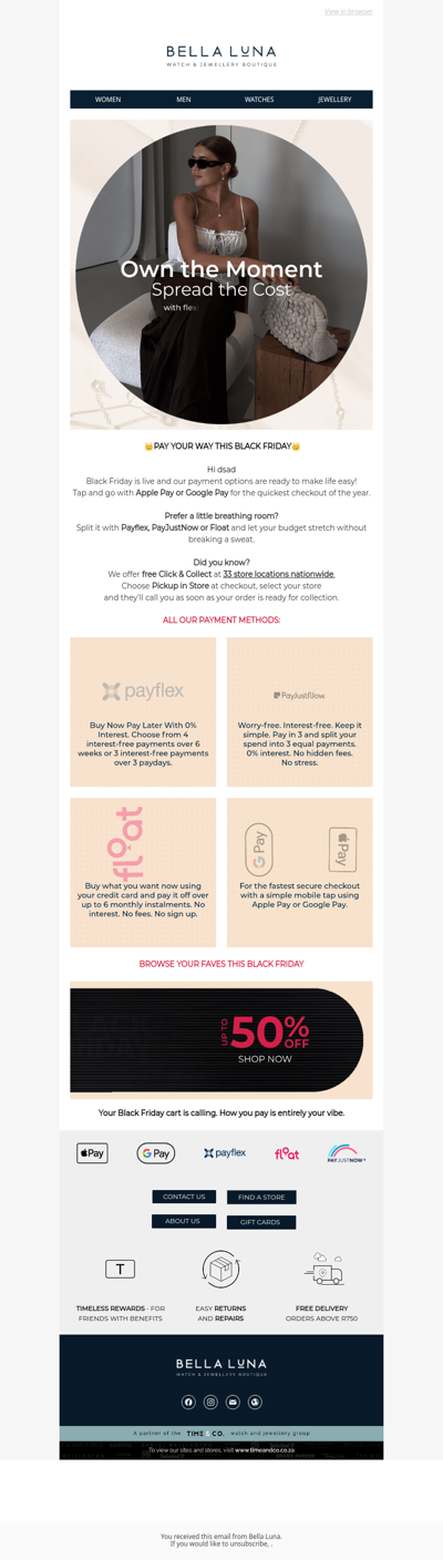 🎉Your Black Friday, Your Way to Pay🖤