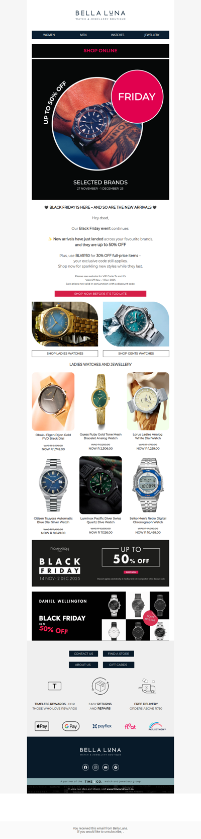 🚨Just in time for Black Friday 💎 New Arrivals added to sale!