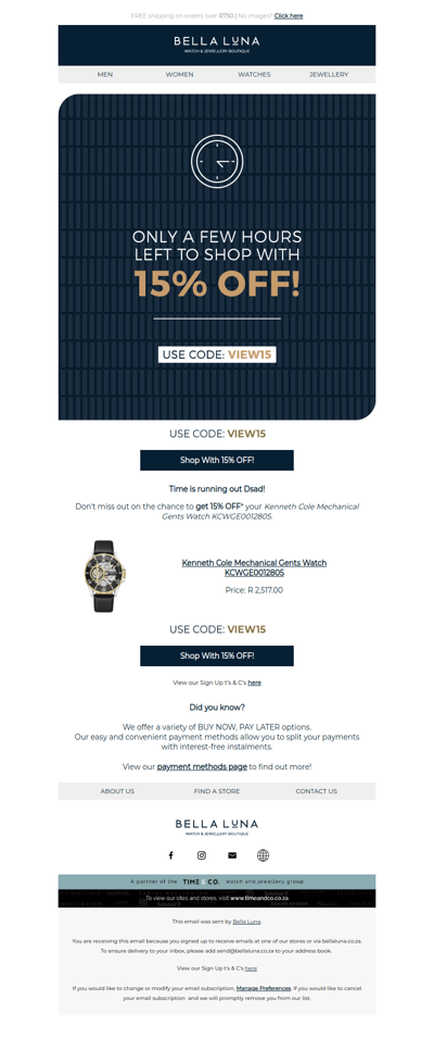 Hurry! 15% OFF Expires soon!⌛