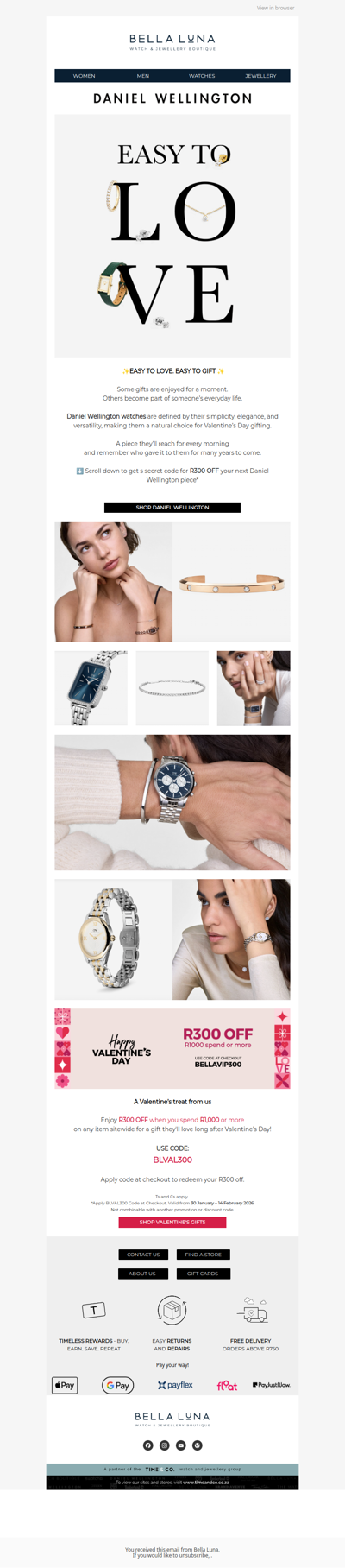 Daniel Wellington 💝 Easy to Love