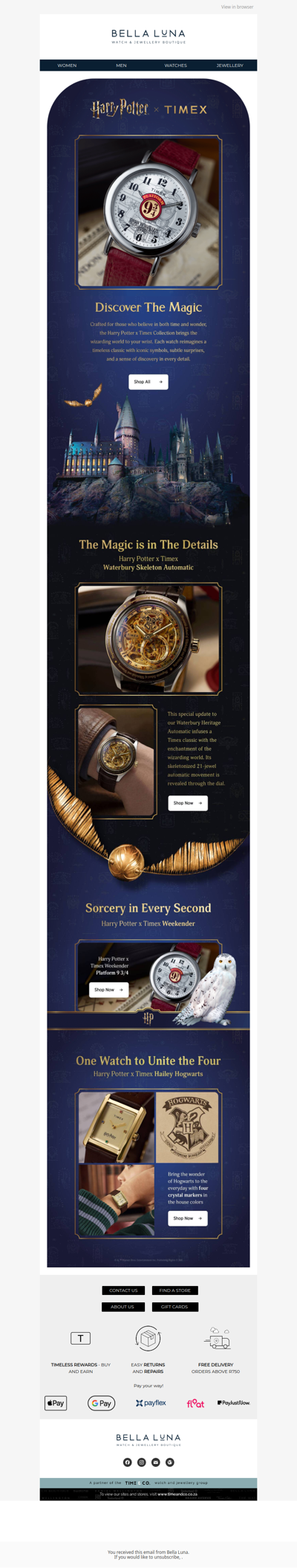 Discover The Magic | Harry Potter x Timex 🪄