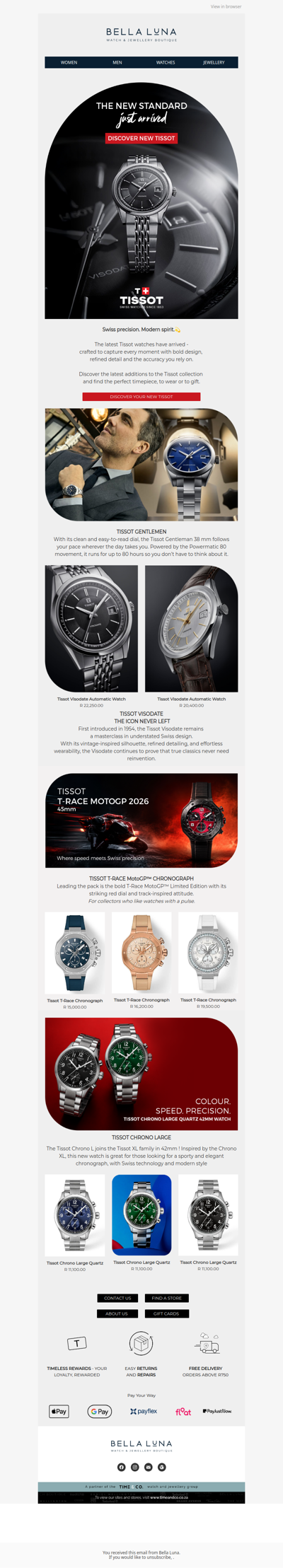 The Latest Tissot Timepieces Have Landed ✨