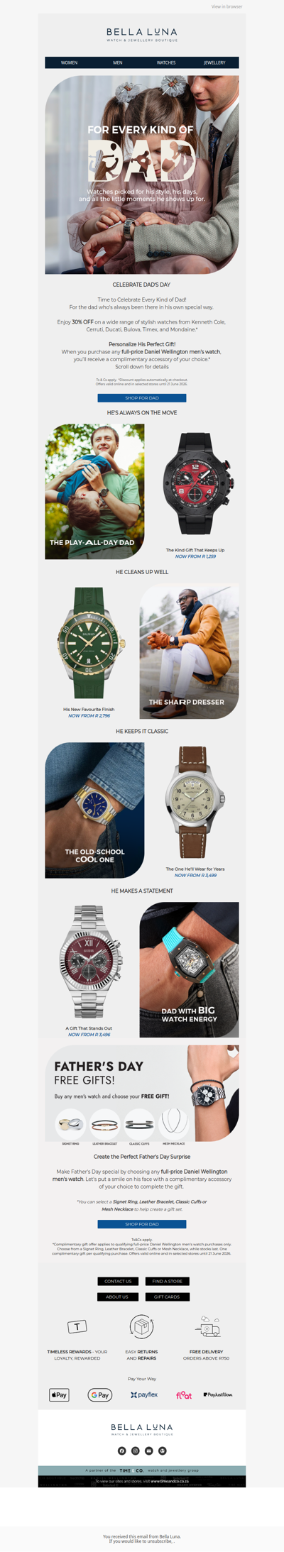 Tick Tock! Father's Day is Coming! ⏰