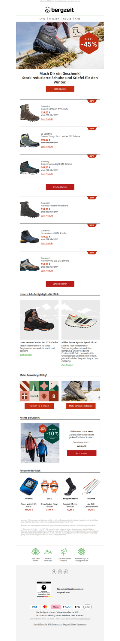 Schuh-Deals! Spare bis zu 45 % 🥾🎀